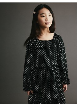 Reserved - Sukienka w groszki - czarny ze sklepu Reserved w kategorii Sukienki dziewczęce - zdjęcie 187946562