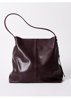 Mohito - Skórzana torebka - mahoń ze sklepu Mohito w kategorii Listonoszki - zdjęcie 187947571