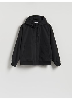 Reserved - Kurtka wiatrówka z podszewką - czarny ze sklepu Reserved w kategorii Kurtki męskie - zdjęcie 187947694