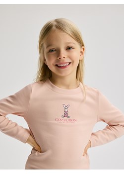 Reserved - Koszulka Kubuś Puchatek - kremowy ze sklepu Reserved w kategorii Bluzki dziewczęce - zdjęcie 187947761