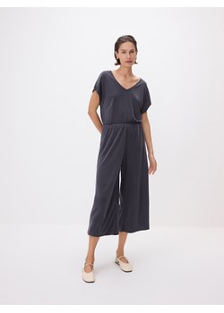 Reserved - Kombinezon z modalem - ciemnoszary ze sklepu Reserved w kategorii Kombinezony damskie - zdjęcie 187947790