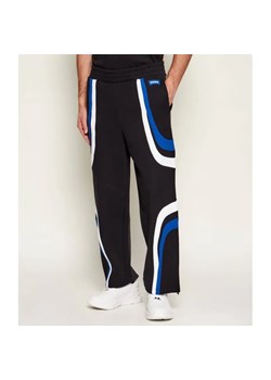 Hugo Blue Spodnie dresowe Nalotron | Relaxed fit ze sklepu Gomez Fashion Store w kategorii Spodnie męskie - zdjęcie 187949403