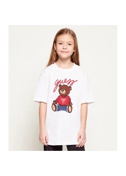 Guess T-shirt | Regular Fit ze sklepu Gomez Fashion Store w kategorii Bluzki dziewczęce - zdjęcie 187949453
