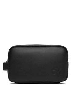 Calvin Klein Saszetka Bold Ck Dopp Kit LV04D1140G Czarny ze sklepu MODIVO w kategorii Torby męskie - zdjęcie 187949703