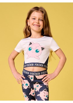 Sinsay - Krótka bluzka Pokémon - kremowy ze sklepu Sinsay w kategorii Bluzki dziewczęce - zdjęcie 187950571