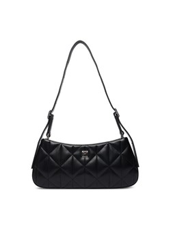 Torebka Calvin Klein Quilted Small Shoulder Bag LV04F3327G Czarny ze sklepu eobuwie.pl w kategorii Torebki damskie - zdjęcie 187950711