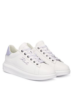 KARL LAGERFELD Sneakersy Kapri KL62518 Biały ze sklepu MODIVO w kategorii Buty sportowe damskie - zdjęcie 187950824