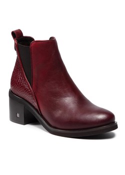 Lasocki Botki 8002-04 Czerwony ze sklepu MODIVO w kategorii Botki - zdjęcie 187951200