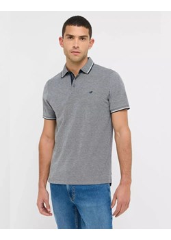 Męski T-Shirt Mustang Style Palco Dark Sapphire 1016879 4136 ze sklepu YouNeedit.pl w kategorii T-shirty męskie - zdjęcie 187951733