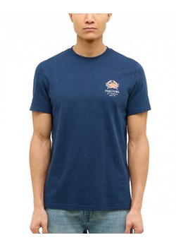 Męski T-Shirt Mustang Style Austin Dress Blues 1016495 5334 ze sklepu YouNeedit.pl w kategorii T-shirty męskie - zdjęcie 187951812