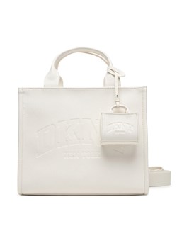Torebka DKNY R53AAR57 Écru ze sklepu eobuwie.pl w kategorii Torebki damskie - zdjęcie 187952431