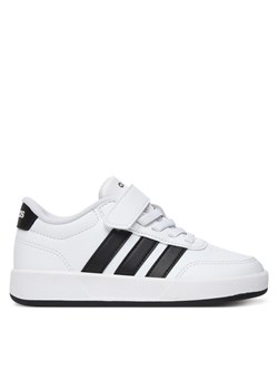 Sneakersy adidas Breaknet 3.0 JS3688 Biały ze sklepu eobuwie.pl w kategorii Buty sportowe dziecięce - zdjęcie 187952474