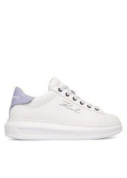 Sneakersy KARL LAGERFELD Kapri KL62518 Biały ze sklepu eobuwie.pl w kategorii Buty sportowe damskie - zdjęcie 187952483