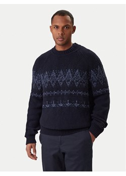 BOSS Sweter Karombo 50548686 Granatowy Regular Fit ze sklepu MODIVO w kategorii Swetry męskie - zdjęcie 187953010