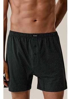 2-pack luźne bokserki męskie 2MBX-079-WIN/SZG, Kolor burgundowo-zielony, Rozmiar M, ATLANTIC ze sklepu Primodo w kategorii Majtki męskie - zdjęcie 187953563