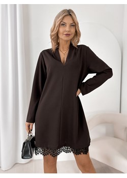 sukienka valdivia brązowa one size ze sklepu UBRA w kategorii Sukienki - zdjęcie 187953702