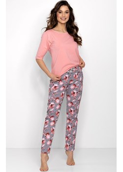Piżama damska długie spodnie Only You, Kolor różowo-szary, Rozmiar S, Momenti per me ze sklepu Intymna w kategorii Piżamy damskie - zdjęcie 187953842