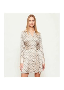 GUESS Satynowa sukienka z paskiem BLERTA ze sklepu Gomez Fashion Store w kategorii Sukienki - zdjęcie 187953914