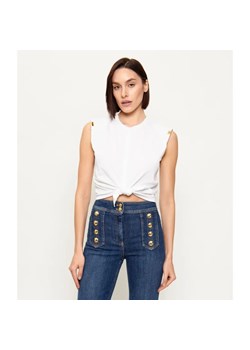 Elisabetta Franchi Bluzka | Cropped Fit ze sklepu Gomez Fashion Store w kategorii Bluzki damskie - zdjęcie 187954521