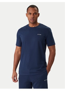 Guess T-Shirt Z6RI17 I3Z14 Granatowy Regular Fit ze sklepu MODIVO w kategorii T-shirty męskie - zdjęcie 187954584