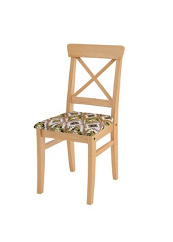 Pokrowiec na krzesło Ingolf z tapicerowanym siedziskiem ze sklepu dekoria.pl w kategorii Pokrowce na kanapy i fotele - zdjęcie 187954922