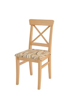 Pokrowiec na krzesło Ingolf z tapicerowanym siedziskiem ze sklepu dekoria.pl w kategorii Pokrowce na kanapy i fotele - zdjęcie 187954930