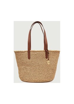 LAUREN RALPH LAUREN Torba plażowa LAINEY | z dodatkiem skóry ze sklepu Gomez Fashion Store w kategorii Torby Shopper bag - zdjęcie 187955190