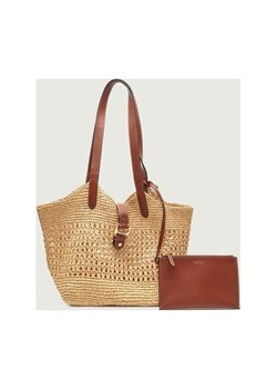 LAUREN RALPH LAUREN Torba plażowa + saszetka TASHA | z dodatkiem skóry ze sklepu Gomez Fashion Store w kategorii Torby letnie - zdjęcie 187955191