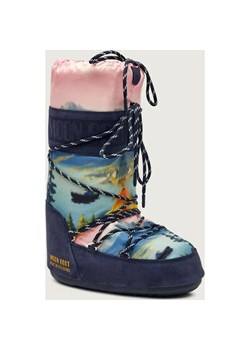 Moon Boot Śniegowce ICON POSTCARD | Moon Boot X Guest in Residence | zamsz ze sklepu Gomez Fashion Store w kategorii Śniegowce damskie - zdjęcie 187955231