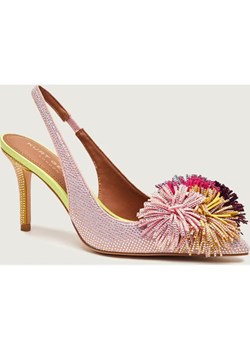 Kurt Geiger Szpilki POM POM SLING | zamsz ze sklepu Gomez Fashion Store w kategorii Czółenka - zdjęcie 187955233