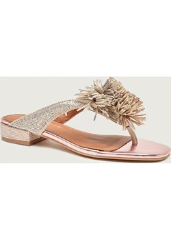 Kurt Geiger Japonki POM POM T-BAR ze sklepu Gomez Fashion Store w kategorii Klapki damskie - zdjęcie 187955242