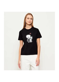 Karl Lagerfeld T-shirt ikon valentine | Regular Fit ze sklepu Gomez Fashion Store w kategorii Bluzki damskie - zdjęcie 187955263