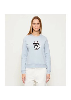 Karl Lagerfeld Bluza ikon sketch | Straight fit ze sklepu Gomez Fashion Store w kategorii Bluzy damskie - zdjęcie 187955283