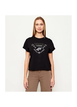 GUESS T-shirt STARS | Regular Fit ze sklepu Gomez Fashion Store w kategorii Bluzki damskie - zdjęcie 187955382