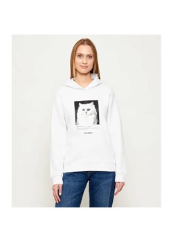 Karl Lagerfeld Bluza portrait | Regular Fit ze sklepu Gomez Fashion Store w kategorii Bluzy damskie - zdjęcie 187955424