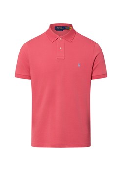 Polo Ralph Lauren Męska koszulka polo Mężczyźni Bawełna czerwony jednolity ze sklepu vangraaf w kategorii T-shirty męskie - zdjęcie 187957291
