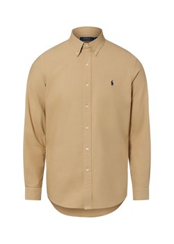 Polo Ralph Lauren Koszula męska Mężczyźni Bawełna beżowy jednolity ze sklepu vangraaf w kategorii Koszule męskie - zdjęcie 187957303