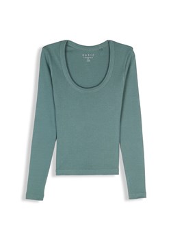 GATE Klasyczna koszulka z długim rękawem 34 ze sklepu gateshop w kategorii Bluzki damskie - zdjęcie 187957990