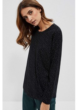 Bluzka z nadrukiem ze sklepu Moodo.pl w kategorii Bluzki damskie - zdjęcie 187958391