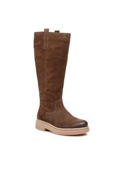 Kozaki Lasocki WI23-BULGY-06 Brązowy ze sklepu eobuwie.pl w kategorii Kozaki damskie - zdjęcie 187958411