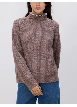 Reserved - Sweter z metalizowaną nicią - jasnofioletowy ze sklepu Reserved w kategorii Swetry damskie - zdjęcie 187959071