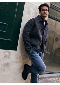 Reserved - Skórzane sztyblety - czarny ze sklepu Reserved w kategorii Buty zimowe męskie - zdjęcie 187959133