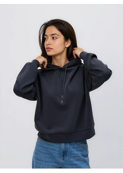 Reserved - Bluza z modalem - granatowy ze sklepu Reserved w kategorii Bluzy damskie - zdjęcie 187959200