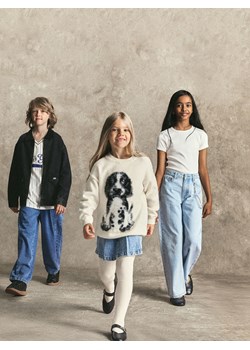 Reserved - Skórzane trampki - czarny ze sklepu Reserved w kategorii Buty sportowe dziecięce - zdjęcie 187959211