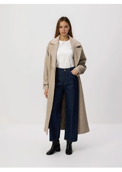 Reserved - Jeansy culotte - granatowy ze sklepu Reserved w kategorii Jeansy damskie - zdjęcie 187959213