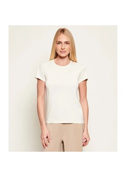 BOSS BLACK T-shirt Eventsa9 | Regular Fit | z dodatkiem jedwabiu ze sklepu Gomez Fashion Store w kategorii Bluzki damskie - zdjęcie 187960093