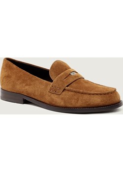 TORY BURCH Loafersy PENNY | zamsz ze sklepu Gomez Fashion Store w kategorii Półbuty damskie - zdjęcie 187960153