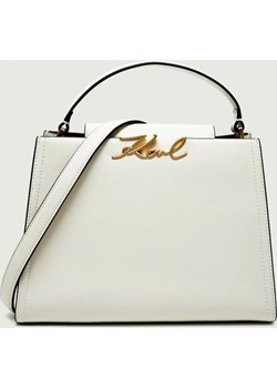 Karl Lagerfeld Skórzany kuferek k/signature ze sklepu Gomez Fashion Store w kategorii Kuferki - zdjęcie 187960181