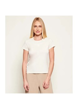 BOSS BLACK T-shirt Eventsa12 | Regular Fit | mercerised ze sklepu Gomez Fashion Store w kategorii Bluzki damskie - zdjęcie 187960182