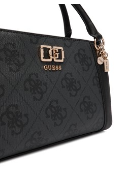 Torebka Guess Karnilla Logo HWOS99 01060 Szary ze sklepu eobuwie.pl w kategorii Kuferki - zdjęcie 187960202